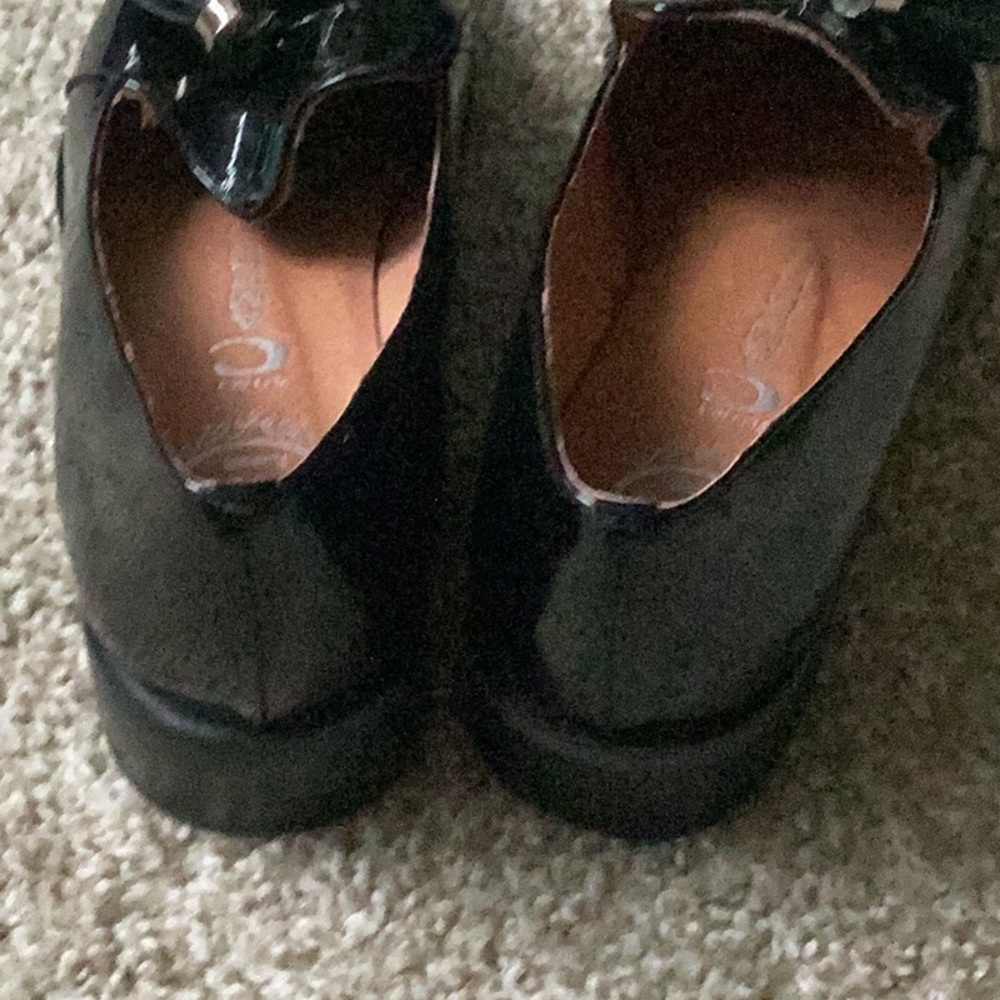Jeffrey Campbell Black Patent Tassel Loafers - Women - Picture 6 of 10
